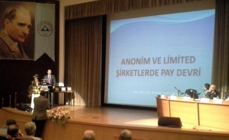 Erciyes Üniversitesi'nde yeni TTK'ya göre şirketler anlatıldı