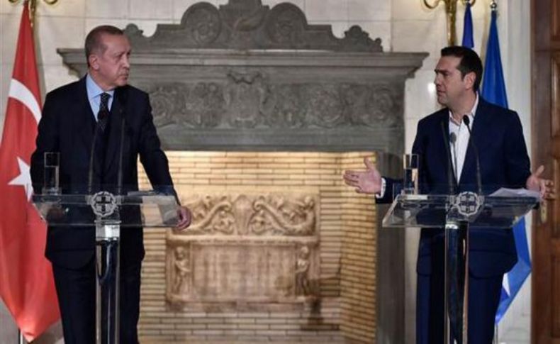 Erdoğan'dan Atina'da gergin ziyaret... Tarihi restleşme