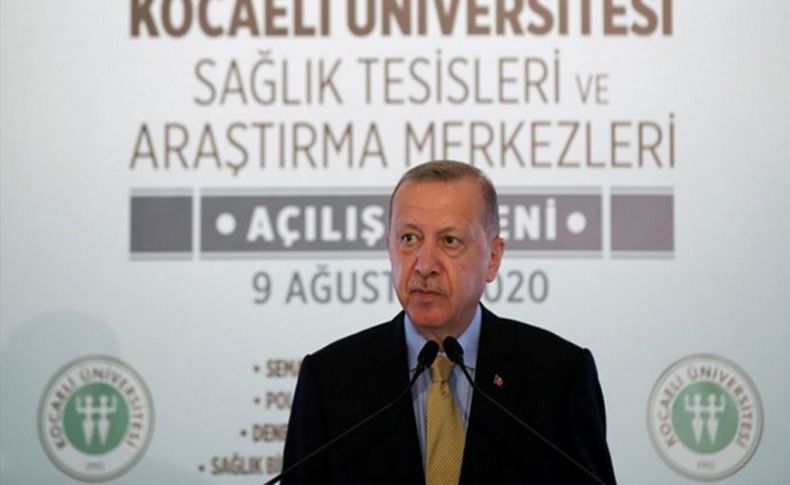 Erdoğan'dan maske uyarısı: Çene altında taşıyanlar var