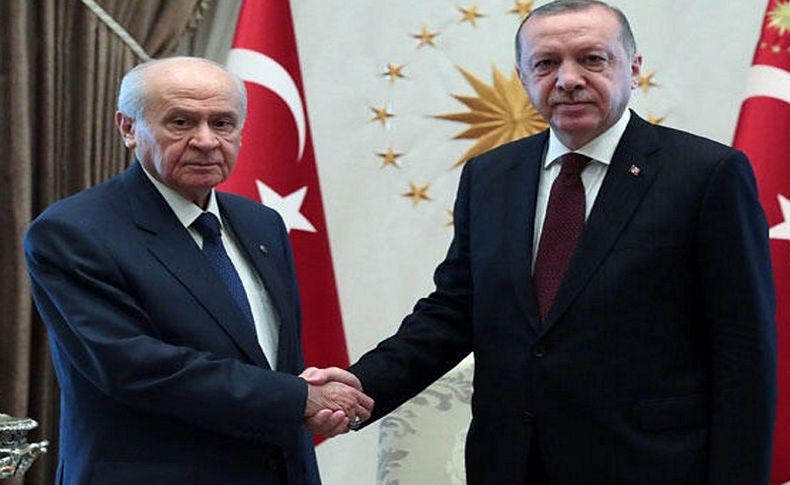 Erdoğan ile Bahçeli görüşmesi sona erdi