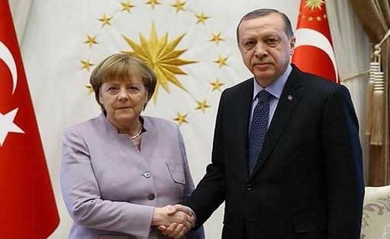 Erdoğan ile Merkel Libya ve Suriye'yi görüştü