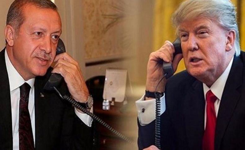 Erdoğan ile Trump telefonda görüştü