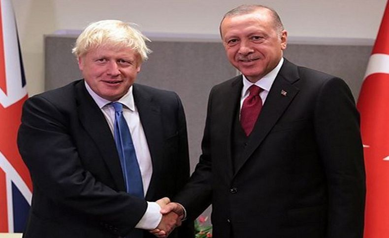 Erdoğan, İngiltere Başbakanı Johnson ile telefonda görüştü