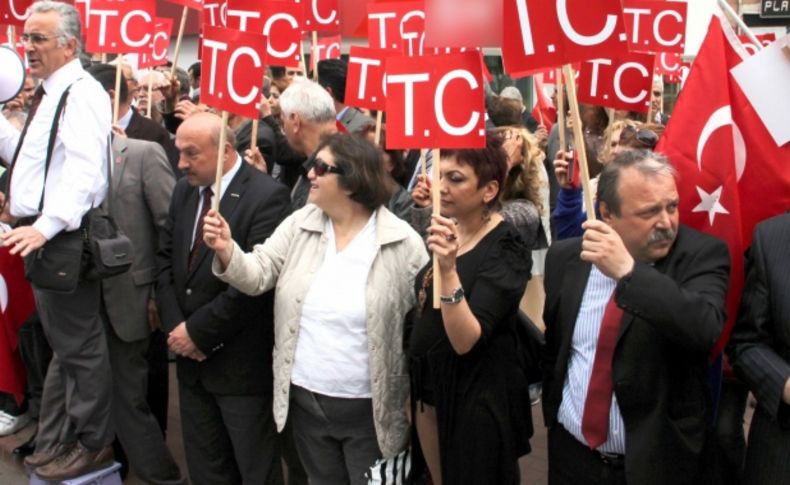 Ereğli'de TC eylemi