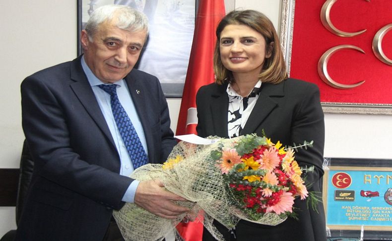 Eroğlu'ndan MHP'ye ziyaret
