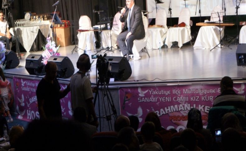 Erzurum'da Rahman-ı Kerim akşamı