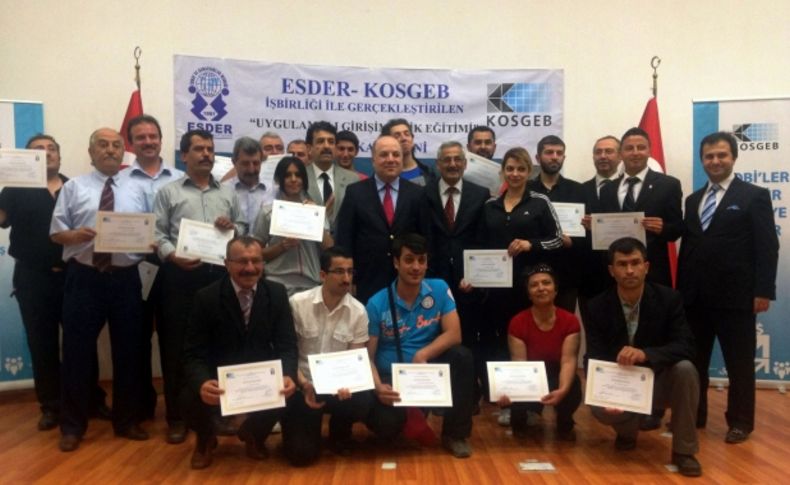 ESDER'in uygulamalı girişimcilik eğitimi sona erdi