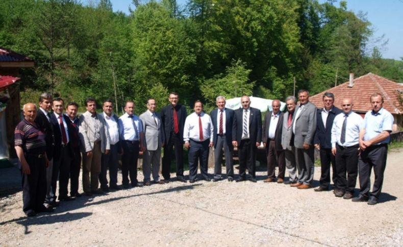 Esentepe köyüne organik ceviz için inceleme gezisi yapıldı
