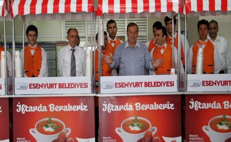 Esenyurt’ta Ramazan dolayısıyla Çorba Çeşmeleri kuruldu