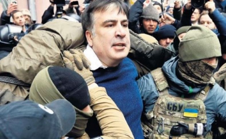 Eski Gürcistan Cumhurbaşkanı Saakaşvili yeniden gözaltında