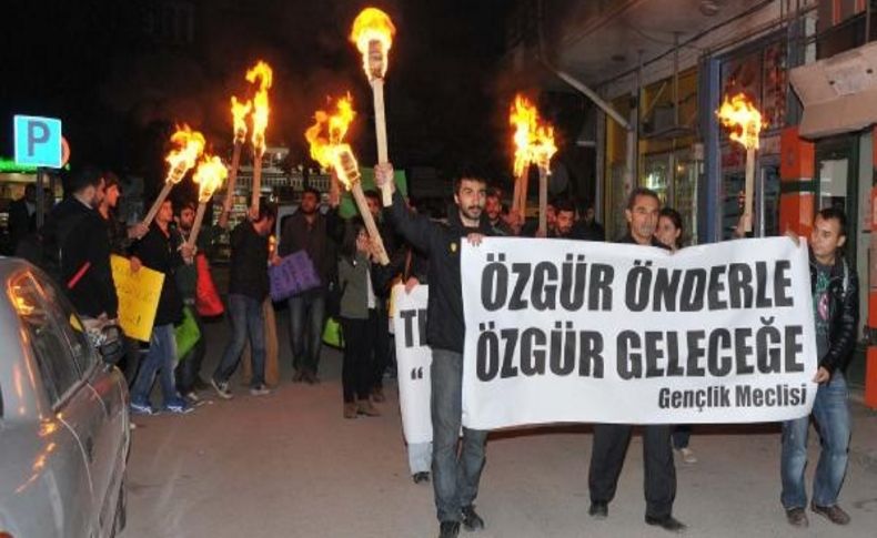 Eskişehir'de Meşaleli Yürüyüş