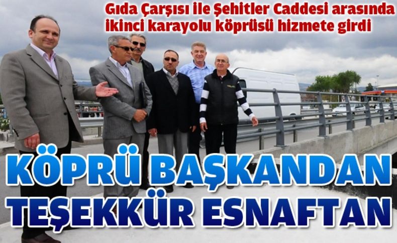 Esnaftan Başkan Kocaoğlu’na “köprü” teşekkürü