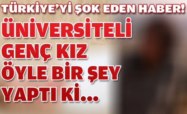 Evin banyosunda doğurduğu bebeği 6'ncı kattan attı