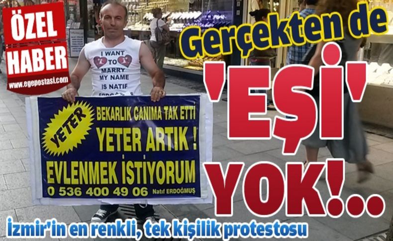 Evlenmek için son çare bu eyleme başvurdu