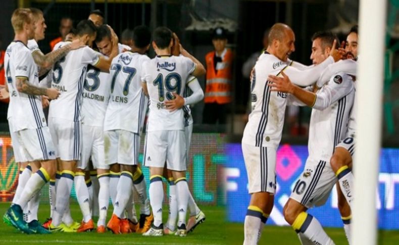 Fenerbahçe Akhisar Belediyespor'u 3-1 yendi