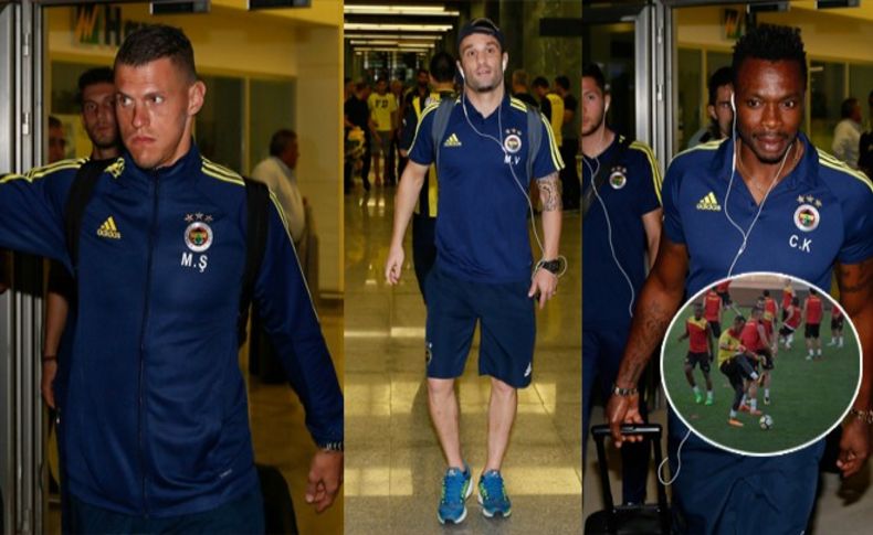 Fenerbahçe kafilesi İzmir'e geldi