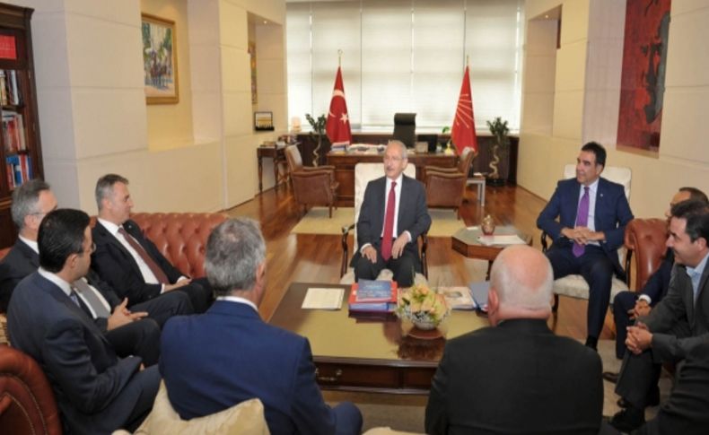 Fikret Orman, Kılıçdaroğlu'nu makamında ziyaret etti