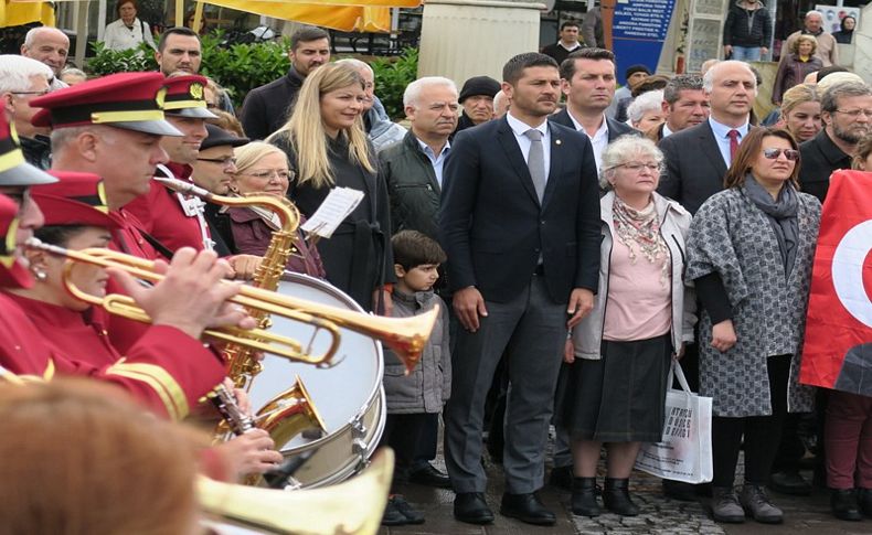 Ata'nın Foça'ya gelişinin 85'inci yıl dönümü kutlandı