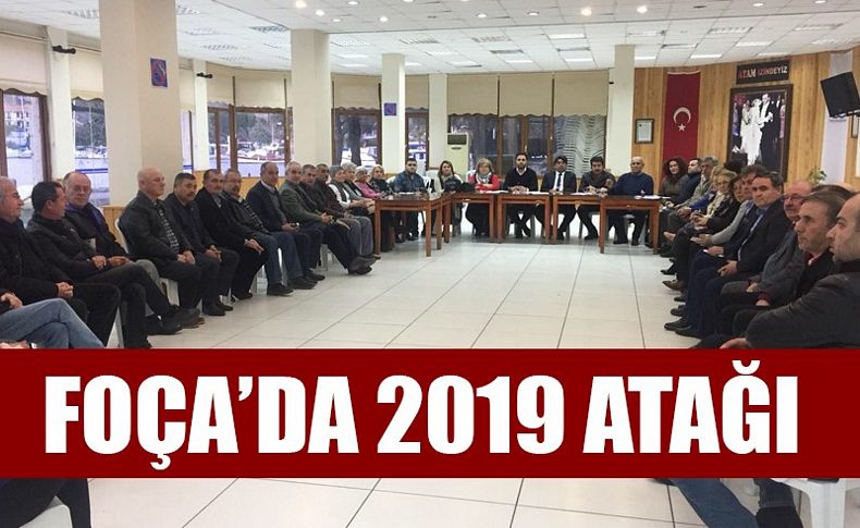 CHP Foça’dan 2019 atağı