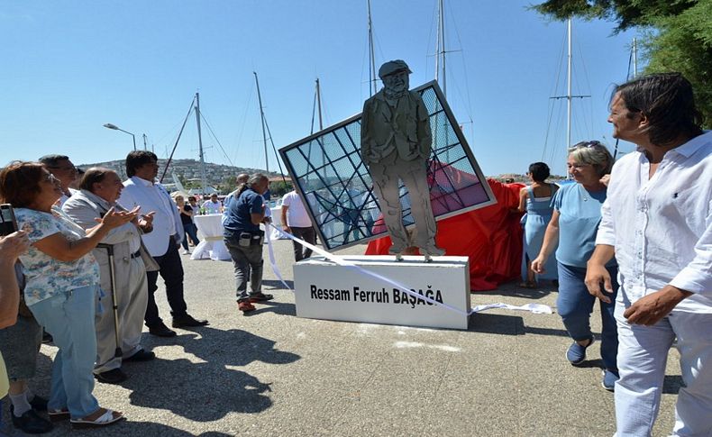 Foça'da sanatçıya vefa