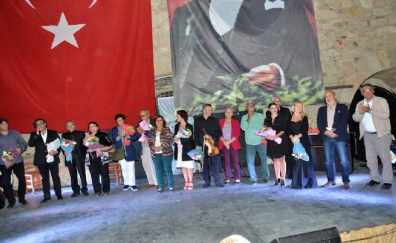 Foça'da yıldızlı gece!
