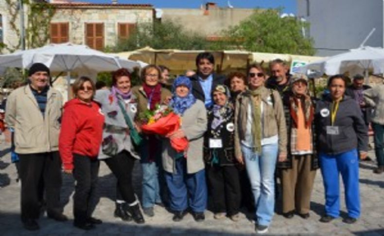 Foça'nın tarımı Yeryüzü Pazarı'nda parlıyor