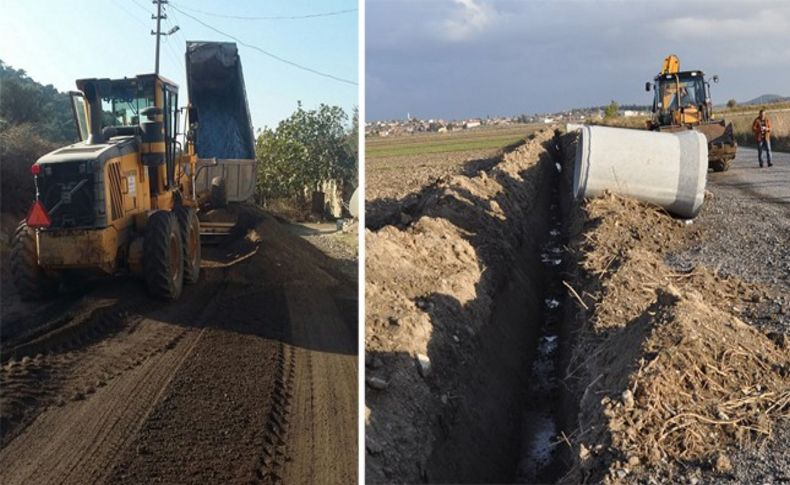 Foça'da çalışmalar tam gaz