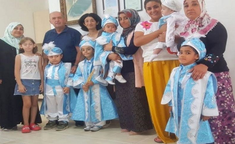 Foçalı muhtardan yüzleri güldüren imece