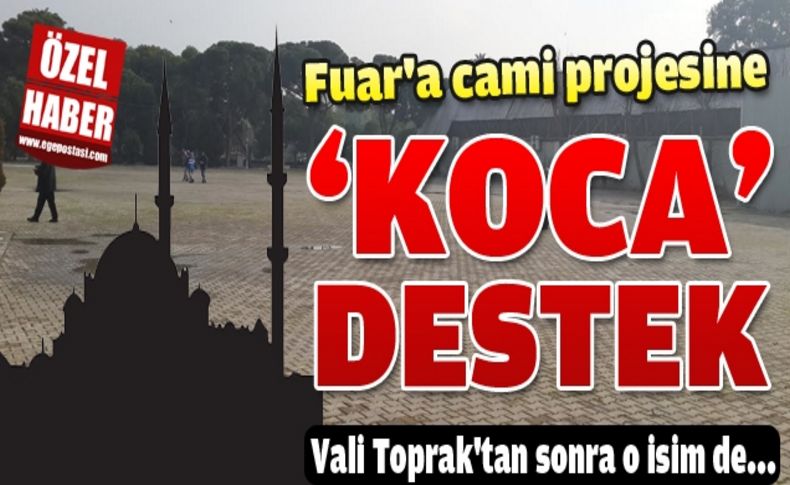 Fuara cami projesine Kocaoğlu’ndan destek