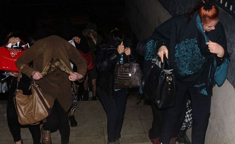 Fuhuş ve insan ticareti operasyonunda 40 gözaltı