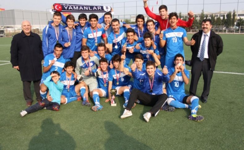 Futbol'da şampiyon Yamanlar koleji