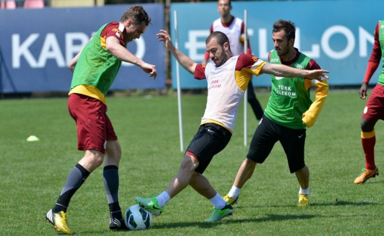 Galatasaray, Gaziantepspor maçı hazırlıklarını sürdürdü