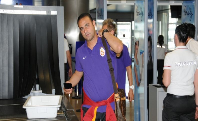 Galatasaray kafilesi Kayseri'ye gitti