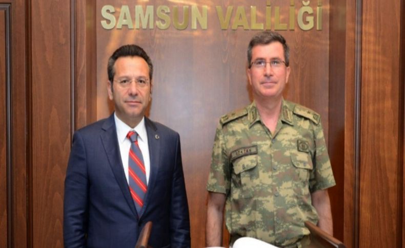 Garnizon Komutanı Göktan veda ziyaretine başladı