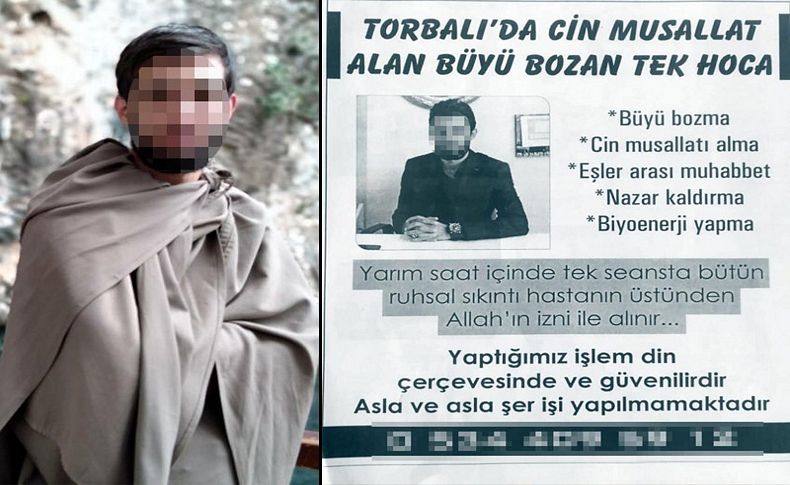 Gazete ilanıyla müşteri arayan 'cinci hoca'ya gözaltı