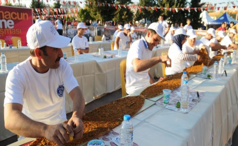 Gaziantep'te Lahmacun Yeme Yarışması