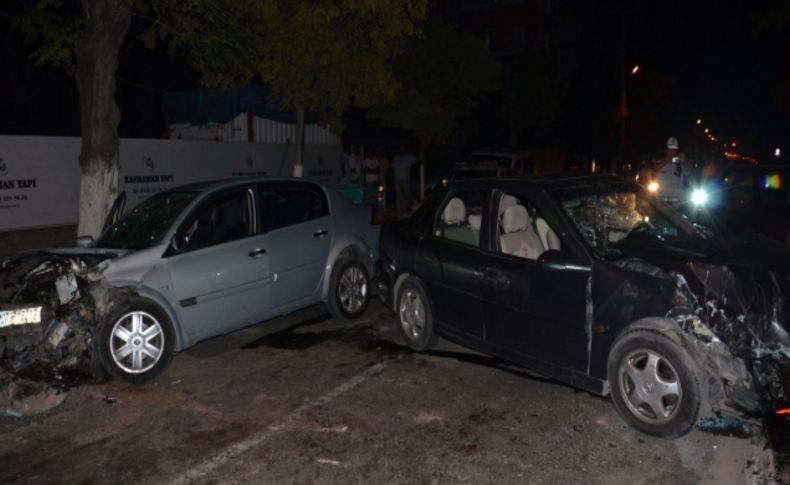 Gaziantep’te meydana gelen kazada aynı aileden 5 kişi yaralandı
