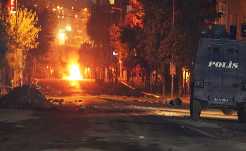 Gazi'deki olaylar geç saatlere kadar devam etti