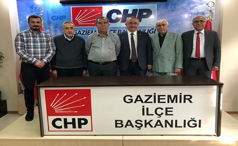Gaziemir'de 5 başkandan Kasım Özkan'a destek