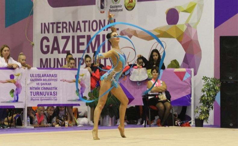 Gaziemir’de cimnastik şöleni