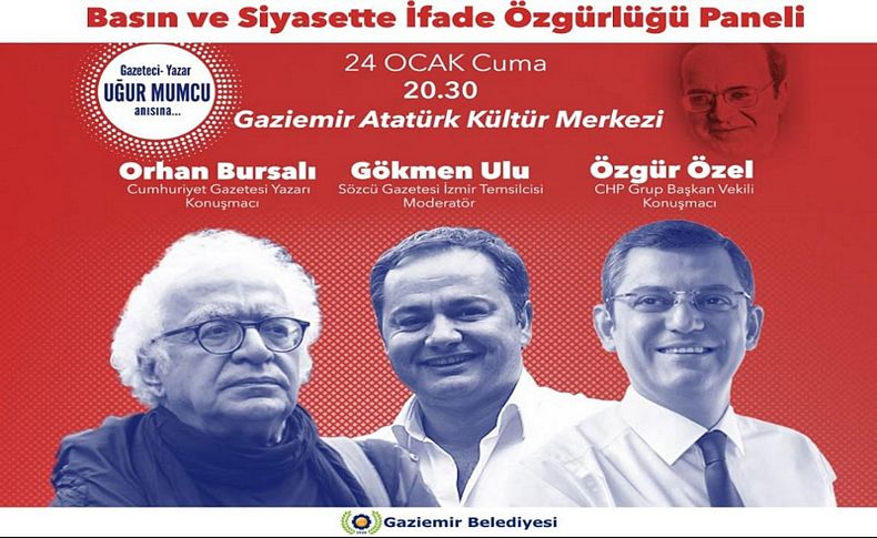 Gaziemir’de ifade özgürlüğü tartışılacak