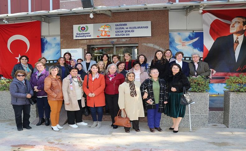Gaziemir'de seçilmiş kadınlar deneyimlerini anlattı