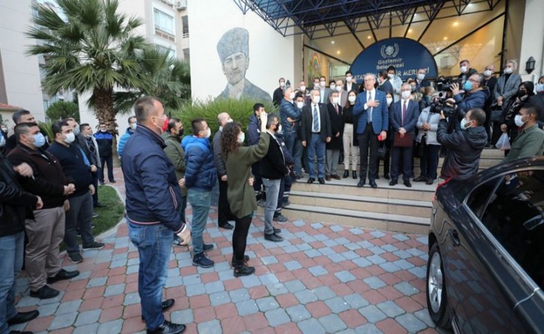 Gaziemir’in emekçisinden Başkan Arda’ya tam destek