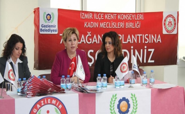 Gaziemir’e kadın çıkarması