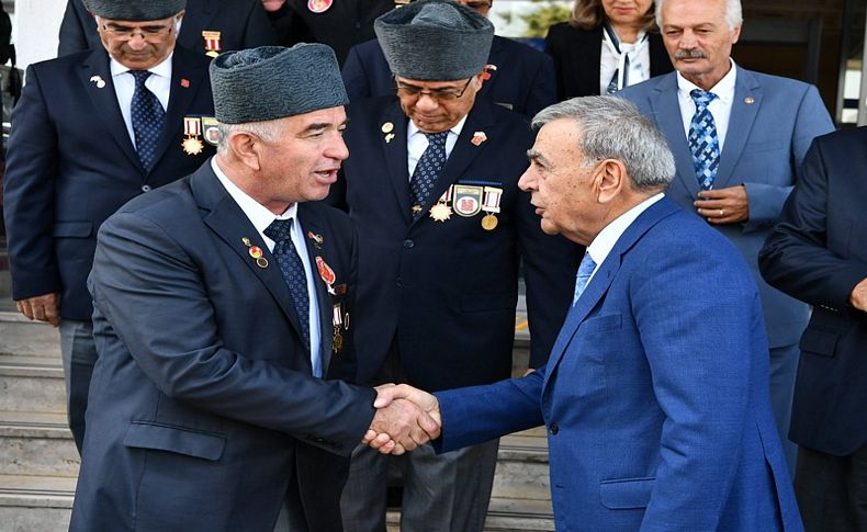 Gazilerden Kocaoğlu'na teşekkür: İsminiz gibi Aziz'siniz