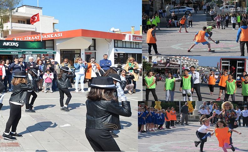 Geleneksel çocuk oyunları şenliği başladı