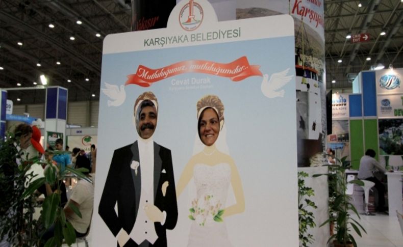 Gelin-damat olmak için sıraya girdiler
