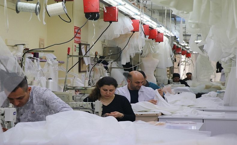 Gelinlikte sipariş arttı ancak ihracatçı sevinemedi