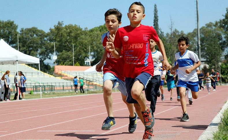 Genç sporcular Ata’ları için ter döktü