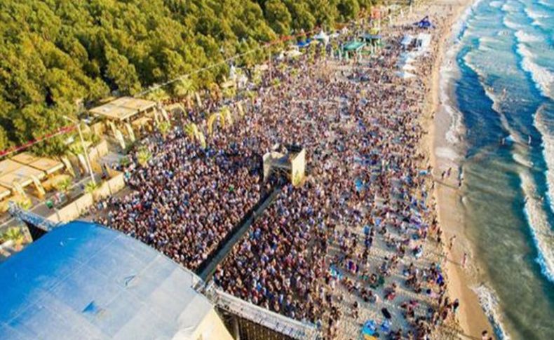 Gençlik festivaline uyuşturucu baskını